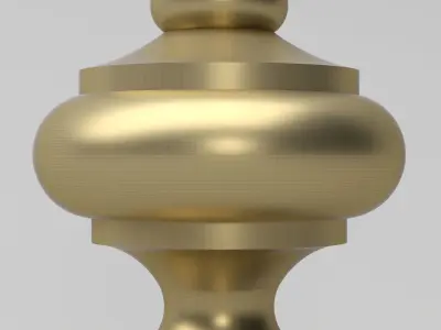 Elegant Finial  3D model
