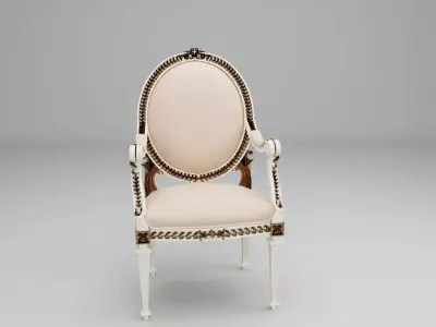 Royal Luxury Chair 3D print model