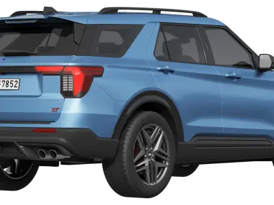 Explorer ST 2025 3D model