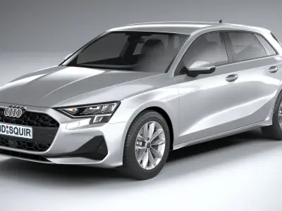 Audi A3 Sportback 2025 3D model
