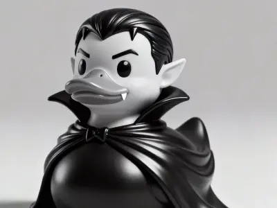 Dracula Rubber Duck 3D print model