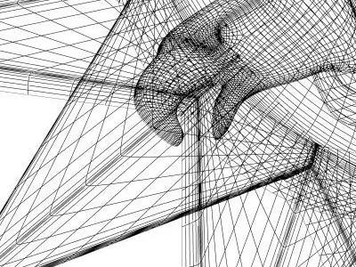 USAF Air Medal Award 3D model