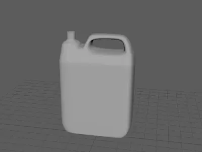 Plastic Containers 3D Model Free 3D model