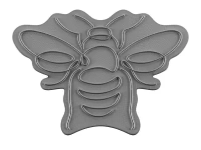 Bee Neon Sign 3D model purchase