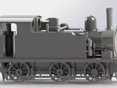 J69 class stream locomotive 3D print model