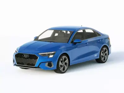 Audi A3 Sedan 2021 3D model