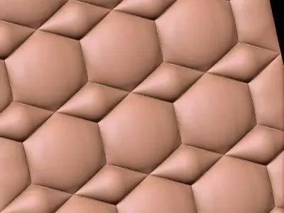 3D WALLPANEL 600MM x 600MM 3D model shop