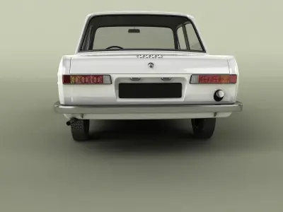 DKW F102 Coupe 3D model