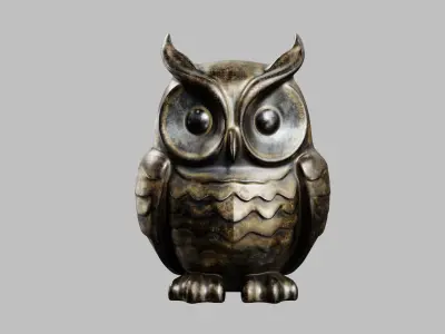 Owl    3D model