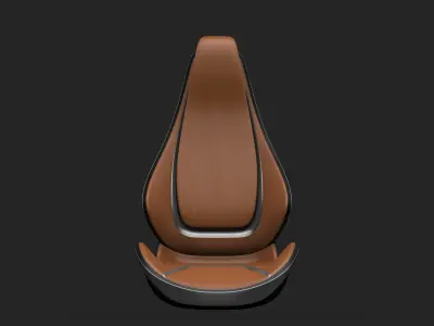 seat car model 3D model