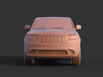 Jeep Grand Cheeroke 2020 3D print model