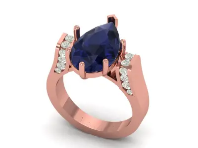 Stone Ring  3D print model purchase