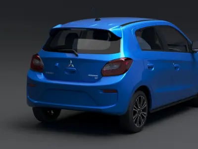 Mitsubishi Mirage GT 2020 3D model