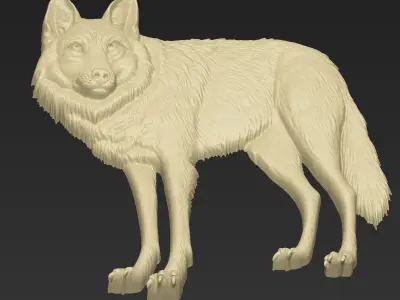 Wolf A107 3D print model