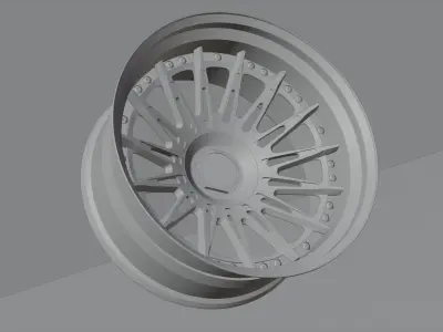 Rotifrom NEK Wheel  Low-poly 3D model