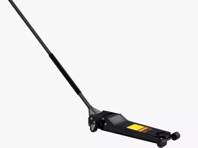 Jack Black Floor Low-poly 3D model