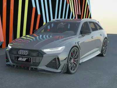 AUDI RS6-R ABT 3D model