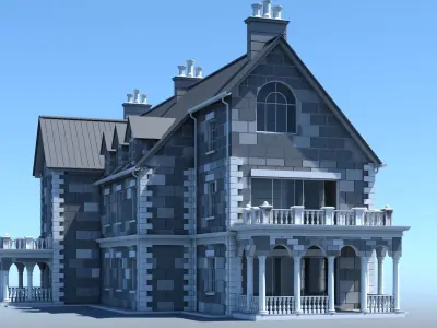 Mansion 02 3D model