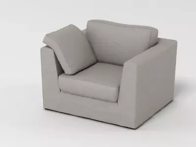 Machalke Armchair 3D model