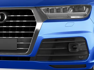 Audi Q7 2016 3D model