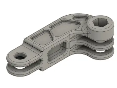 Corner 45mm Light Free 3D print model