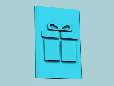 Stamp 72 - Christmas Gift - Fondant Decoration Maker Toy 3D print model