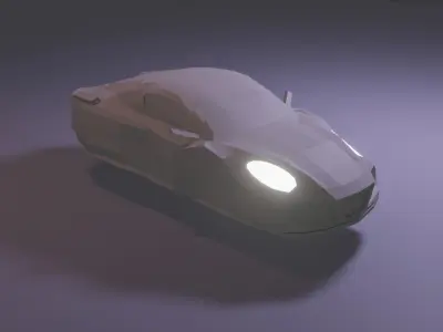 Cyberpunk Lamba 3D model