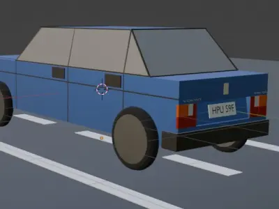 Volvo 240 3D model