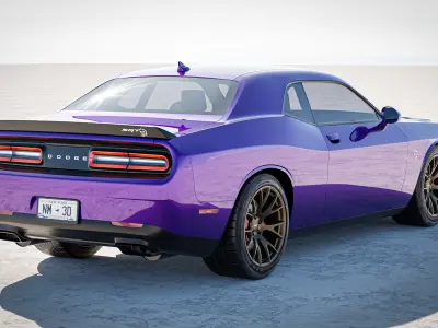 Dodge Challenger SRT Hellcat 2018 3D model