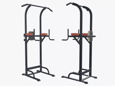 Fitness power cage multifunctional  3D model