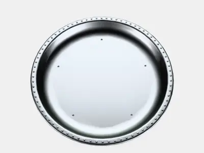 BLODOLVON Candle dish Low-poly 3D model