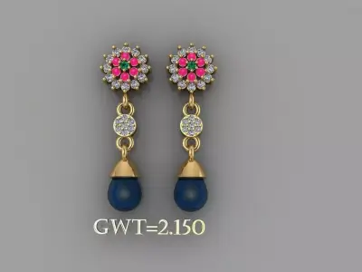 FASION EARING 3D model order
