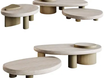 Larry Coffee Tables 3D model