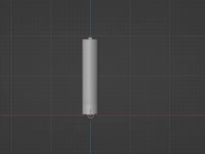 Battery Low-poly 3D model