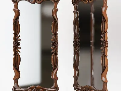 Fabulous mirror CNC 3D model