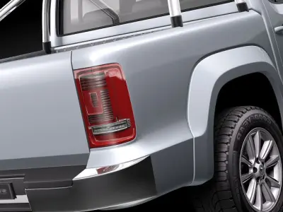 Volkswagen Amarok 2011 3D model