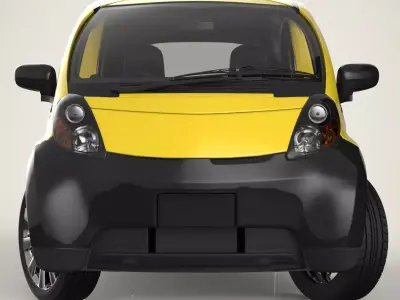 Electronic car  3D model