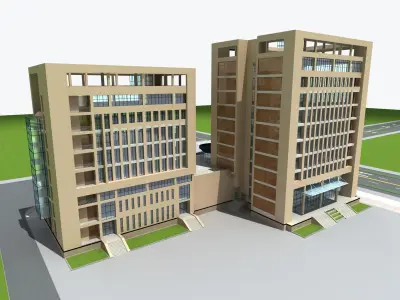 Building 75 3D model