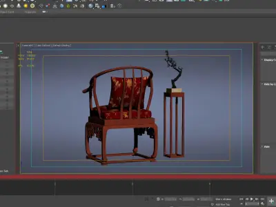 cabinet cabinet wardrobe sofa bed table bookshelve 3D model