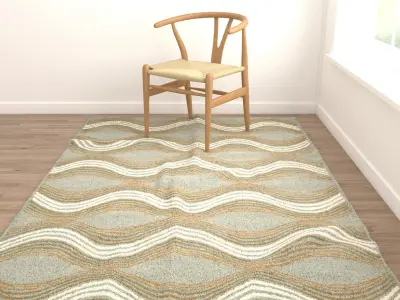 Rugs No 186 Low-poly 3D model