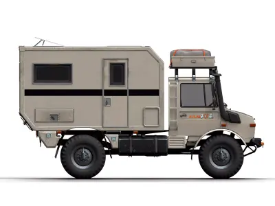 Unimog Atlas 4x4 U1300L 3D model
