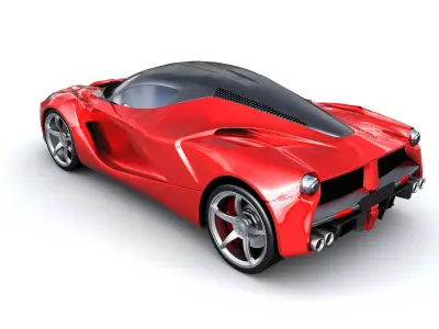 Ferrari LaFerrari Aperta 3D model