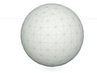 Tennis ball - PBR Low-poly 3D model