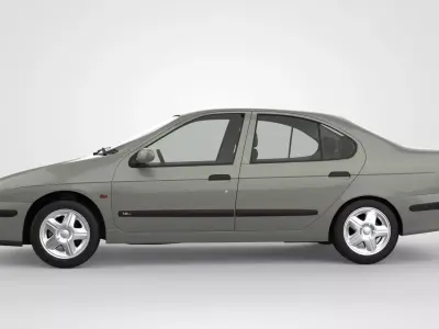 Renault Megane 1 Phase 2 3D model