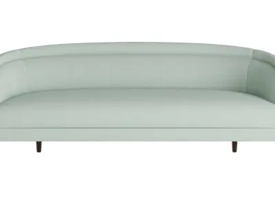Jasmine Curved Sofa 3D model