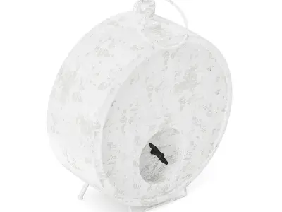 White Clock 3D model