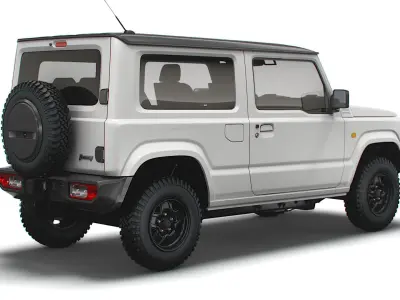 Suzuki Jimny XG Long Wheelbase 2022 3D model