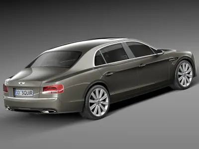 Bentley Flying Spur 2014 3D model