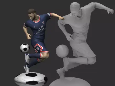  Neymar JR 3D Printable 6 3D print model