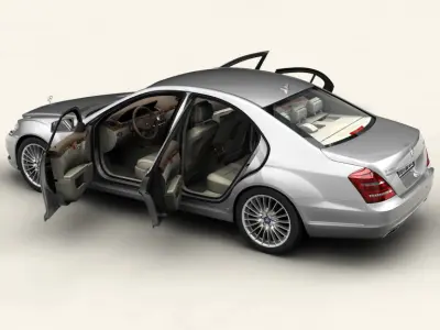 Mercedes S Class 2010 3D model